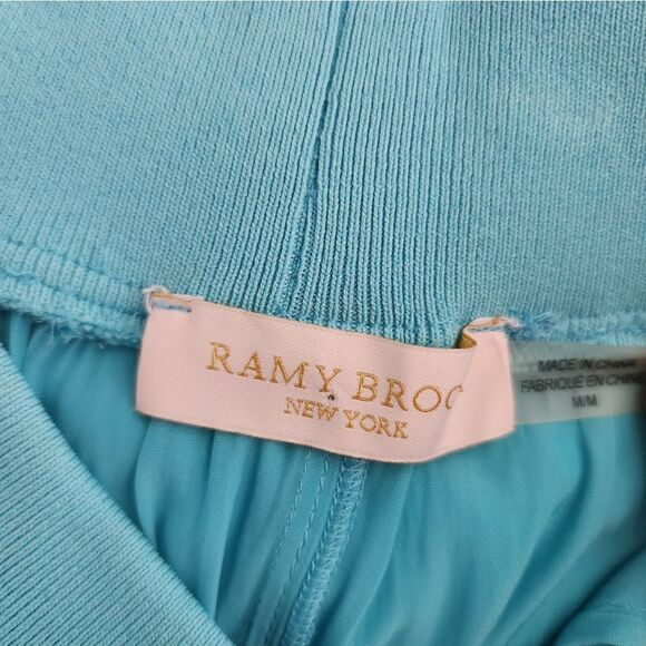 RAMY BROOK NEW YORK Coastal summer breeze blue jogger pants - Picture 7 of 13
